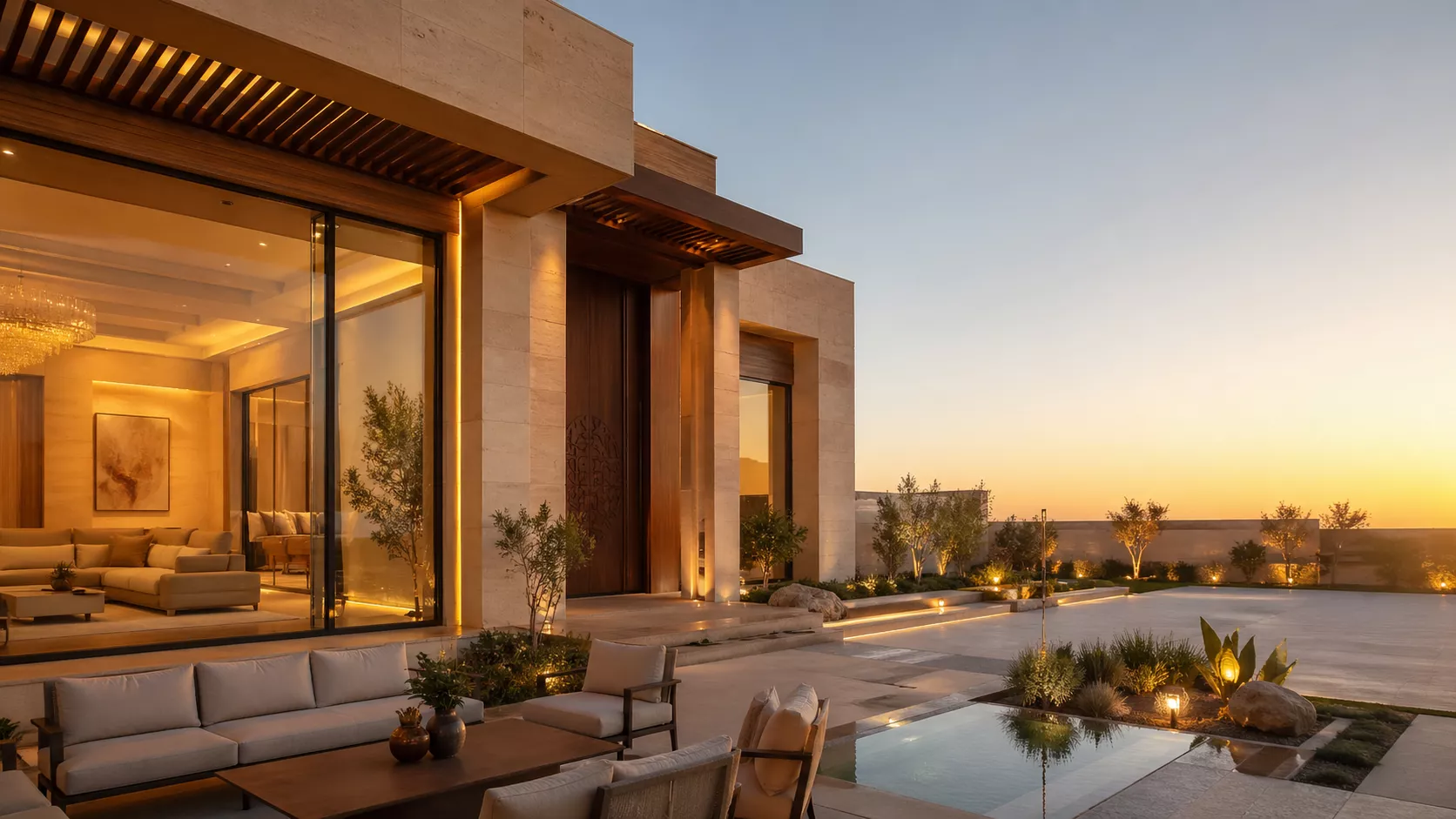 Villa decoration and villa design